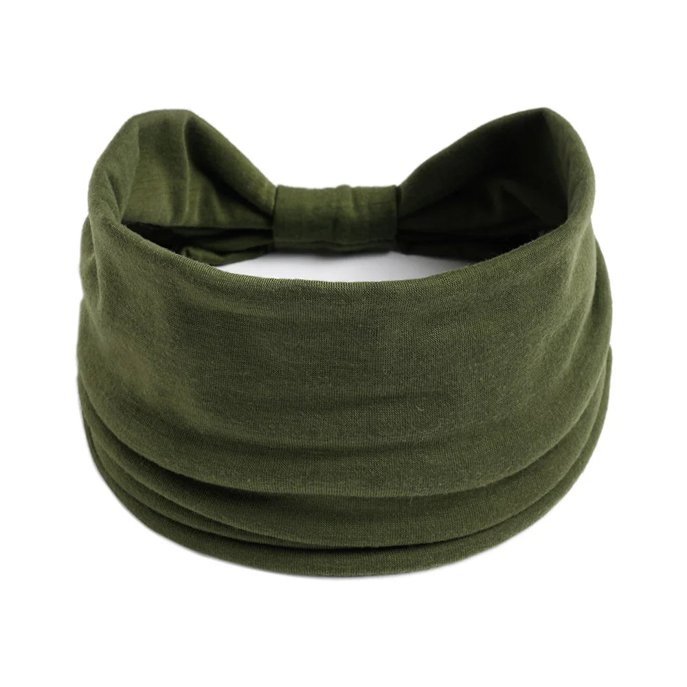 No. 3 Accessory, Wide, Comfort, Headband, Non-Slip, Yoga Knot