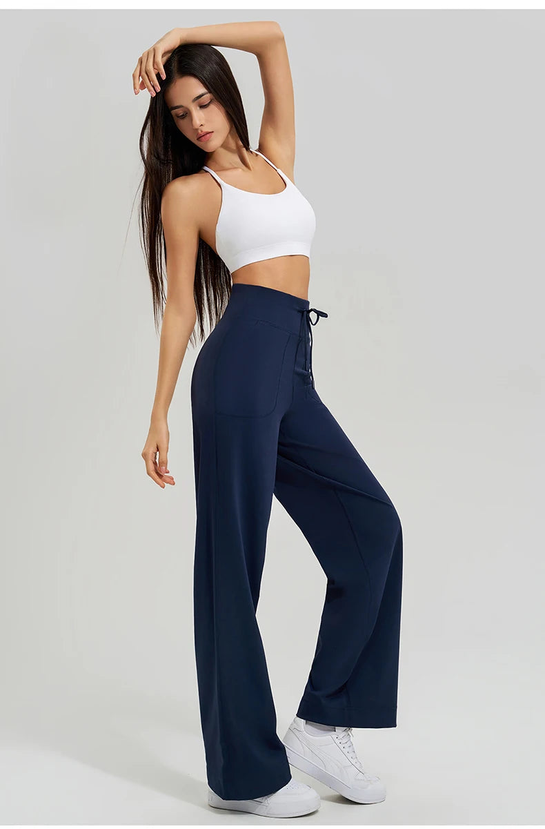 No. 5 Loungewear Pant, Super High Waist, Wide Leg, Vintage Flared Trousers