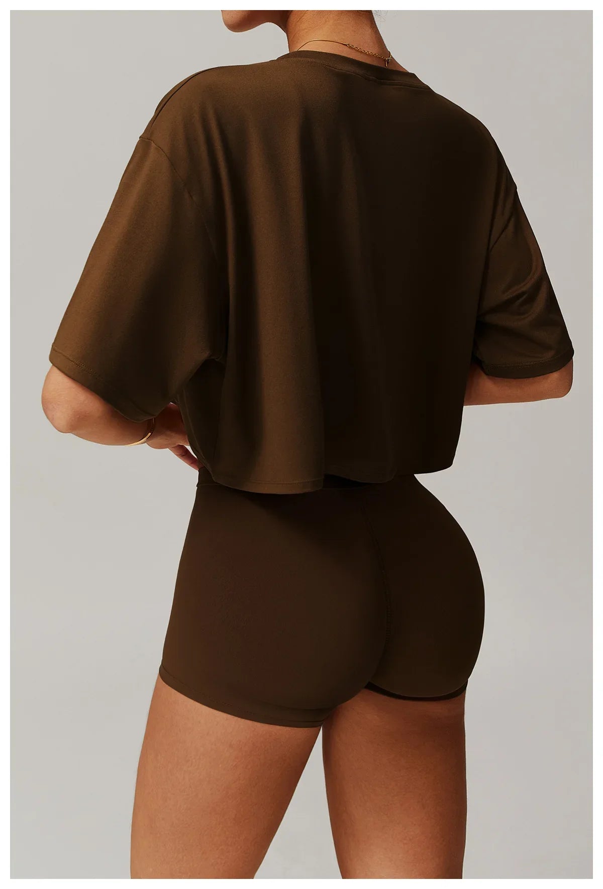 No. 1 Short Sleeve Shirt, Oversized, Crop Top, Relaxed Fit, Soft Essential