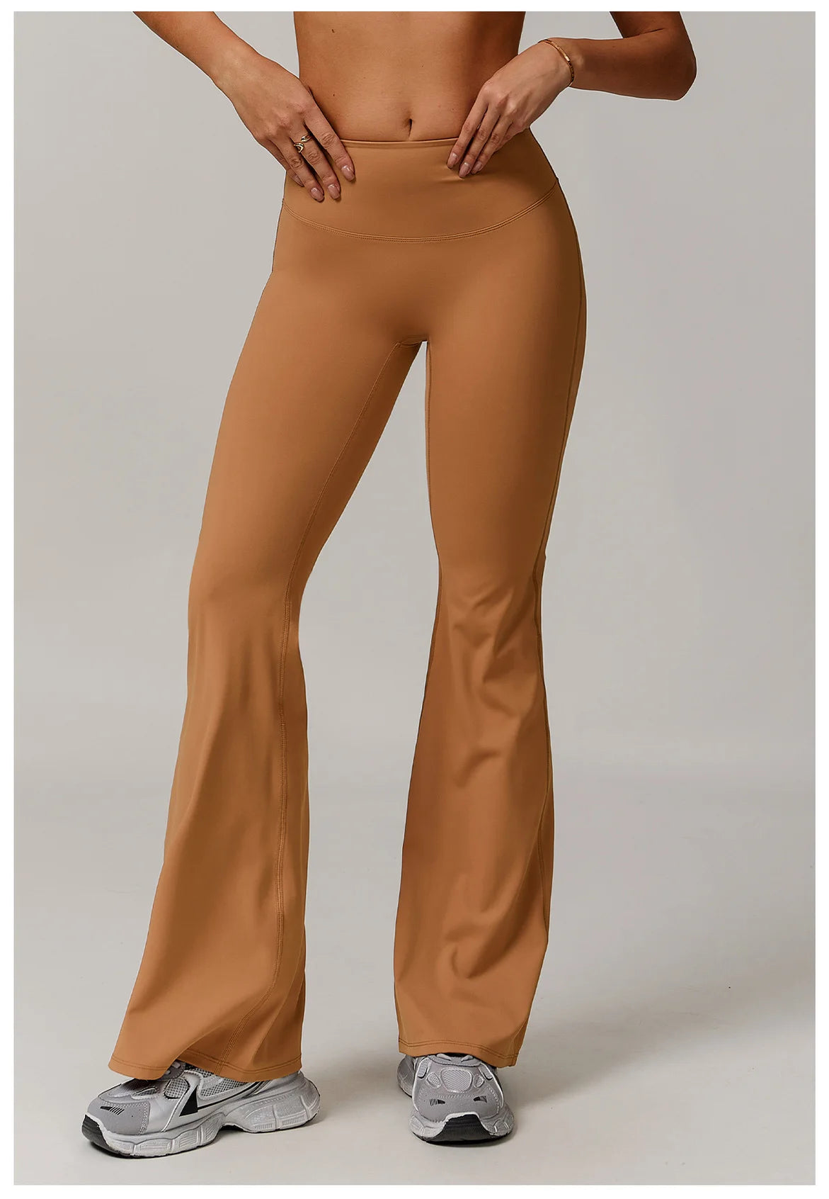 No. 7 Legging, Vintage Bell Flare, Mid Rise Waist, No Front Seam, Ultra Flattering