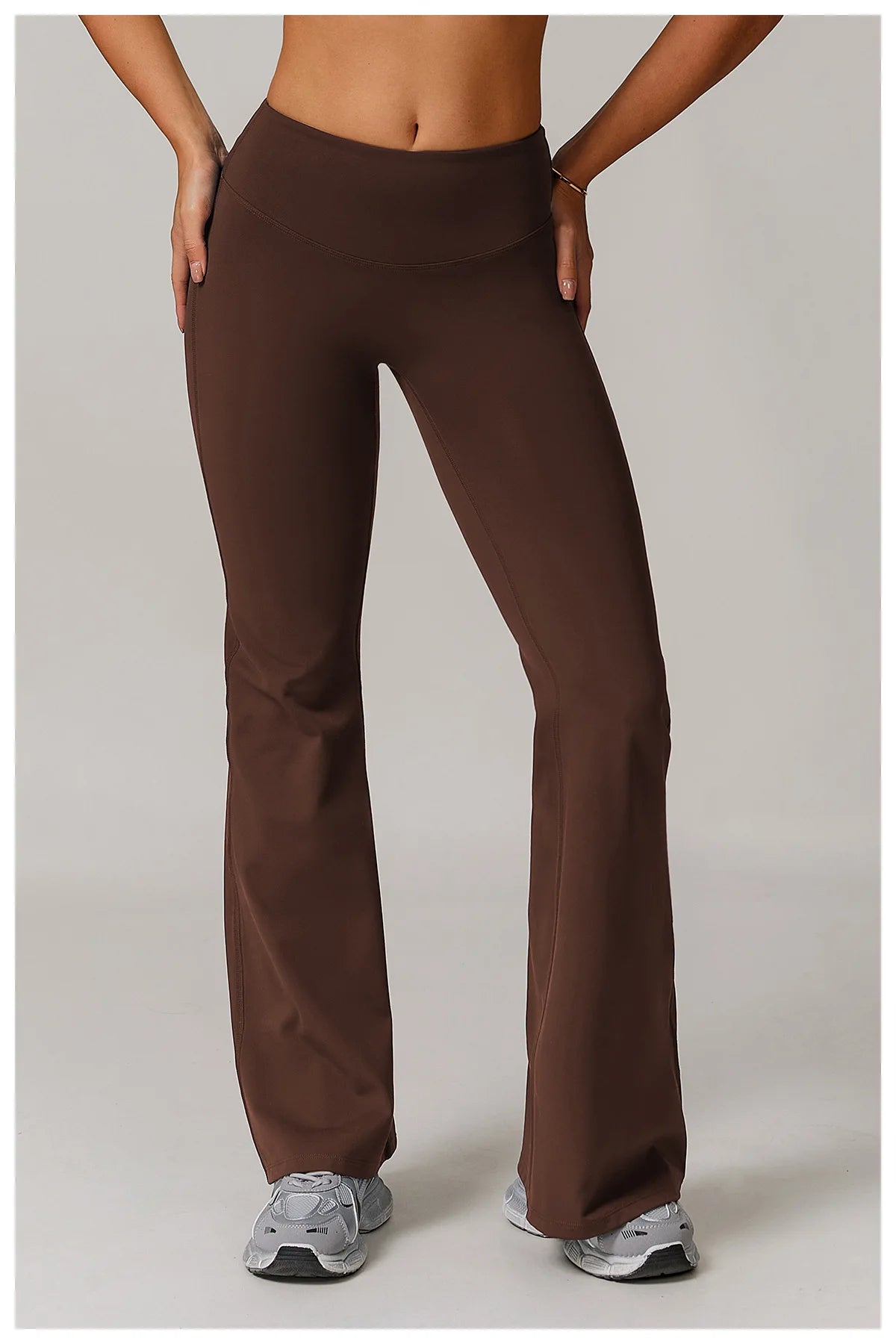 No. 7 Legging, Vintage Bell Flare, Mid Rise Waist, No Front Seam, Ultra Flattering