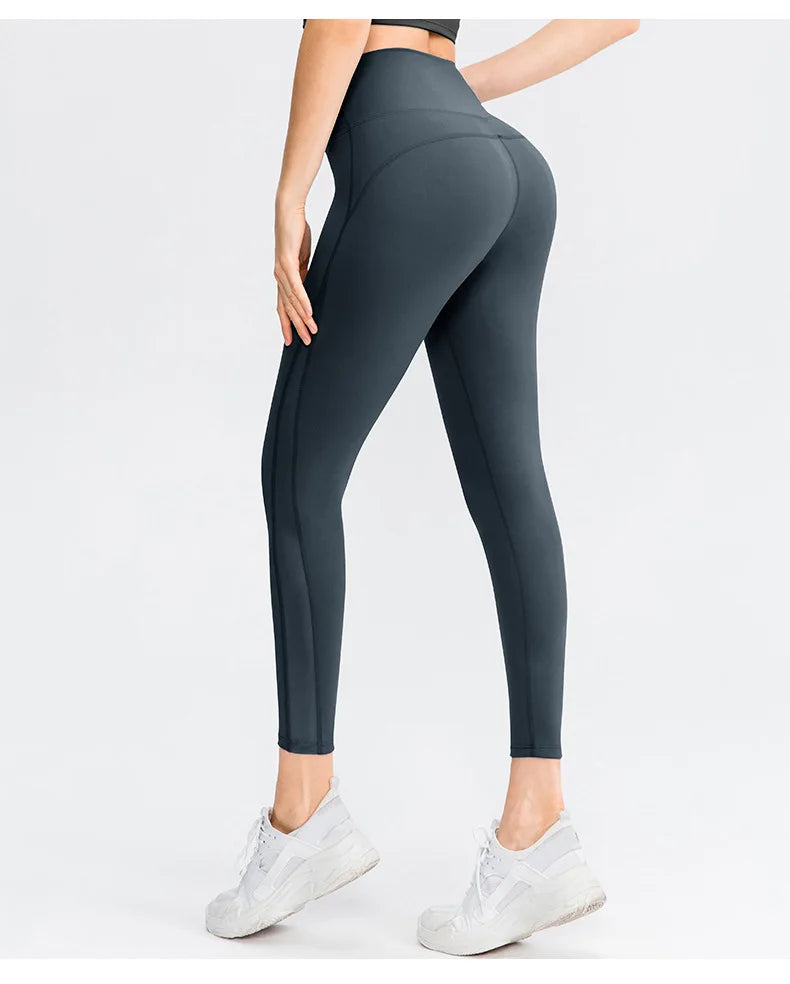 No. 5 Legging, Airlift Mesh Panel, High-Waist, Seamless, Athletic, Compressive