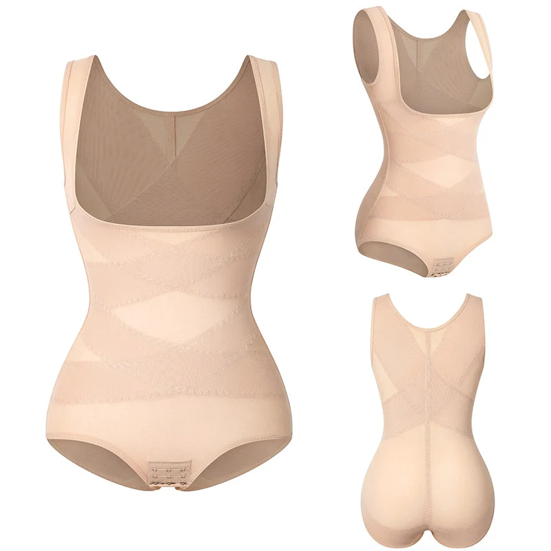 No. 2 Shape Wear, Tummy Control Bodysuit, Rear Lifting, Waist Training, High Compression