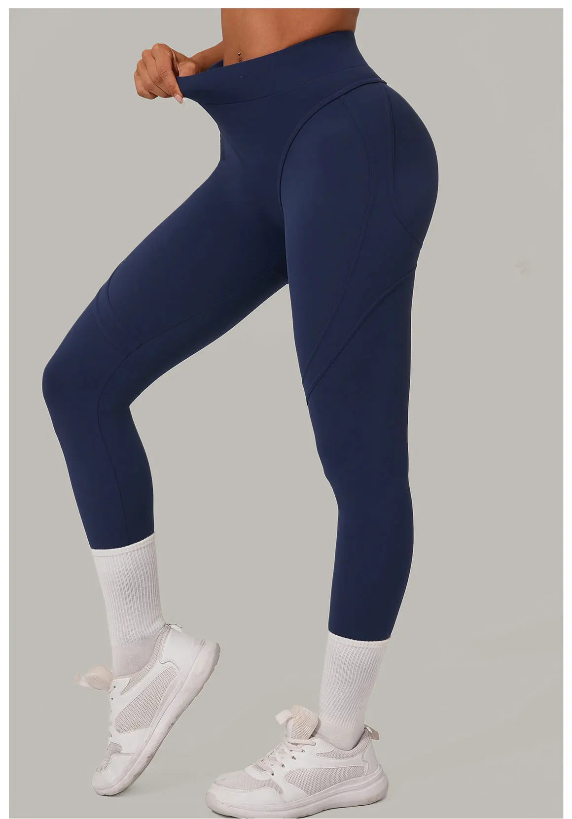 No. 3 Legging, Strategic Compression Seaming Throughout, Firm Compression, Cross Training, Running