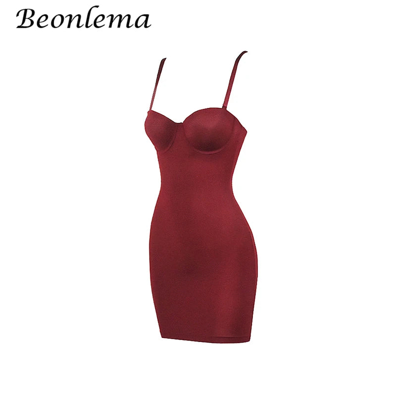 No. 3 Shape Wear, Tummy Control Slip Dress With Bra, Waist Trainer, Body Shaper