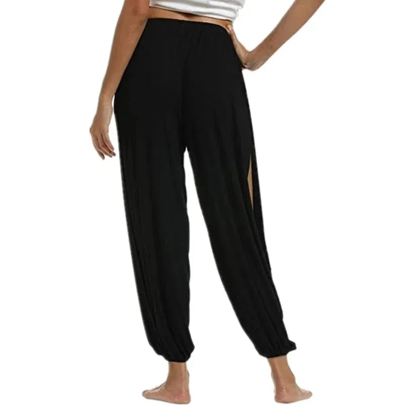 No. 2 Loungewear Pant, Breezy, Open Palazzo Jogger, Mid Rise, Free Moving, Yoga