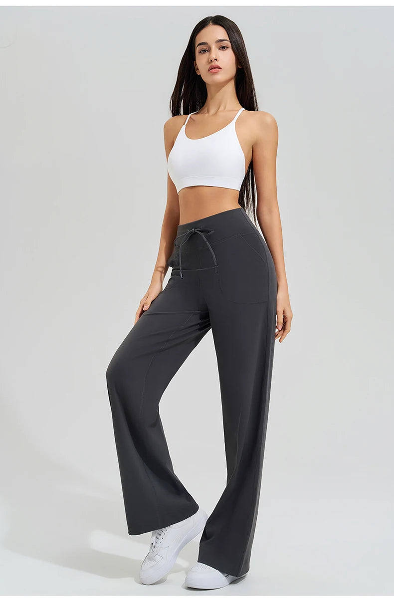 No. 5 Loungewear Pant, Super High Waist, Wide Leg, Vintage Flared Trousers